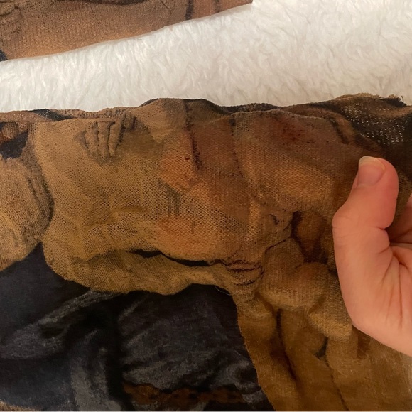 JPG Madonna and child mesh Long Sleeve Top - Picture 6 of 11